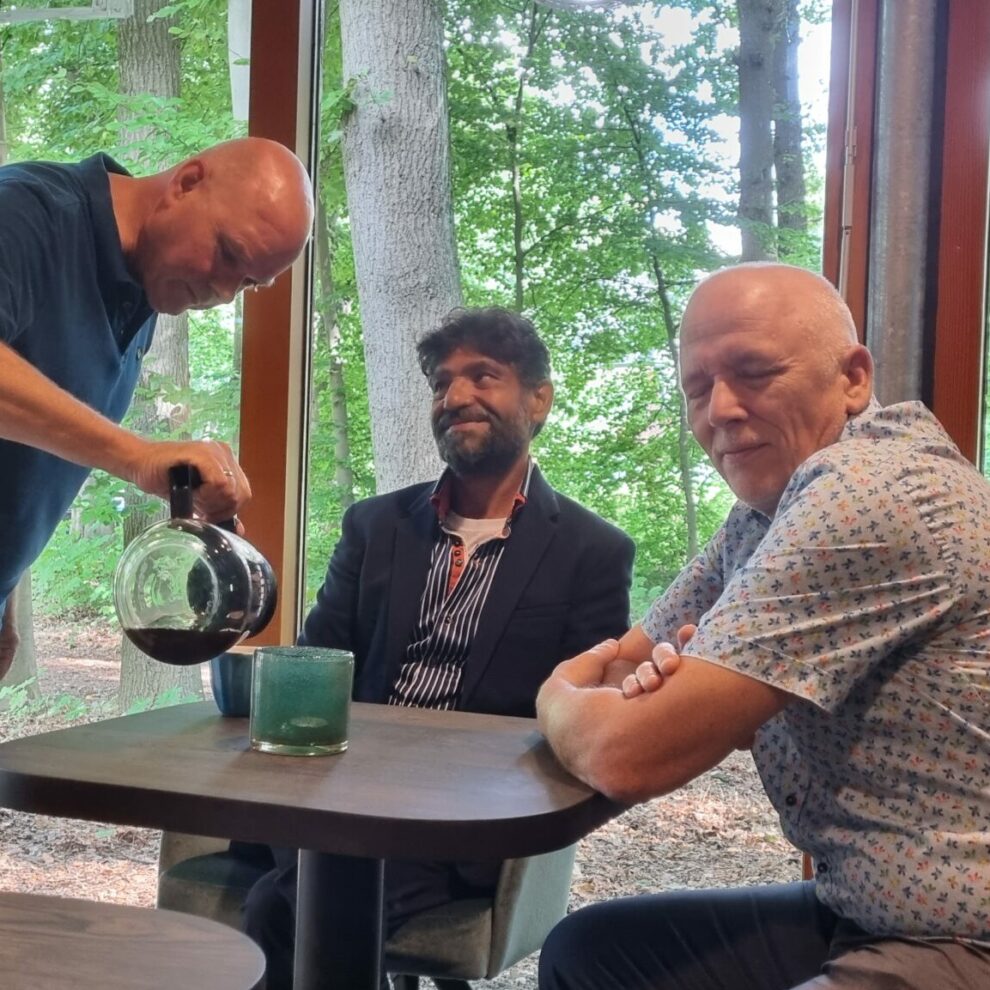 Samen koffie drinken