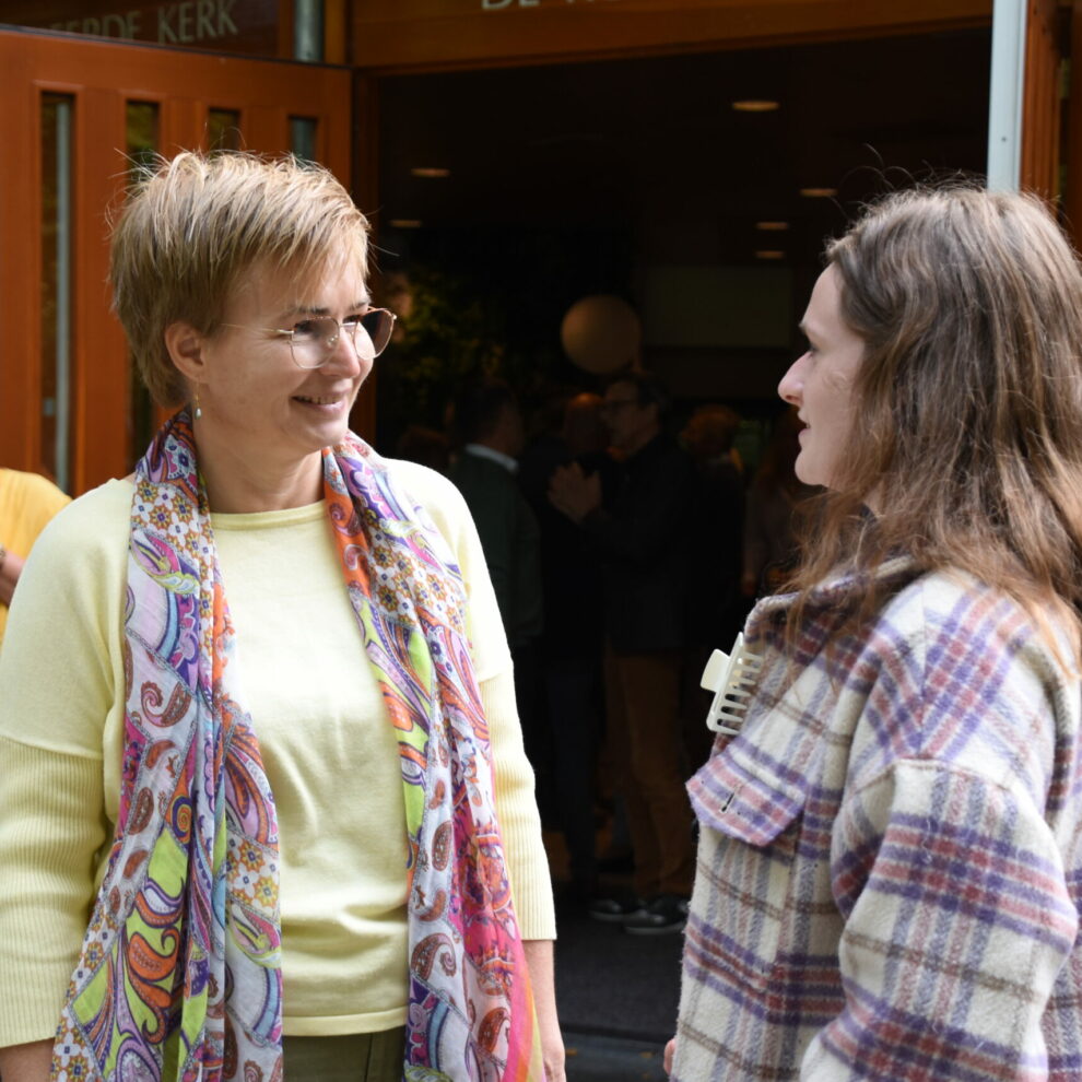 Napraten na de Kerkdienst